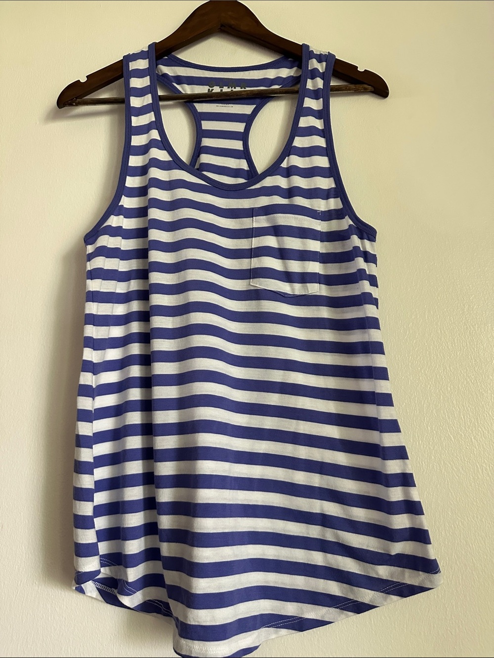 Glamour Kills Purple & White Striped Tank